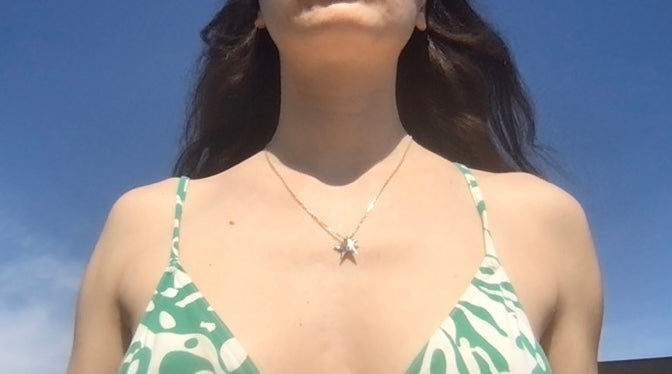 Rooftop star necklace